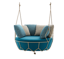 Load image into Gallery viewer, Luxury Plus Furniture - Nordic Designer Chair Free Standing + Curtain - Mix & Match (Balcony, Patio, Courtyard)