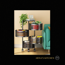 Load image into Gallery viewer, Versatile Storage Set on Casters - Multi-layer Baskets Kitchen/Bedroom/Bathroom/Sewing Room/Toys