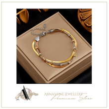 Load image into Gallery viewer, Women's Gold Bracelet 18K