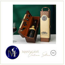 Load image into Gallery viewer, "Arna Lisa" Royal Collection - Leather Box - Top Line Gift Box + Accessories