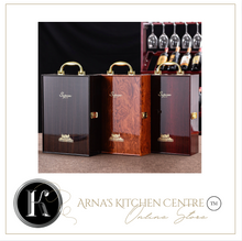 Load image into Gallery viewer, "Arna Lisa" Royal Collection - Twin Leather Box - Top Line Gift Box + Accessories