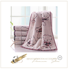 Load image into Gallery viewer, 100% Bath Set - Baby Girl/Boy - Embroidery Tartan