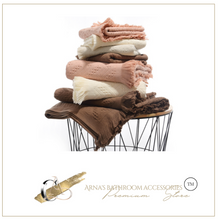 Load image into Gallery viewer, New Luxury Towel with Tassel Set