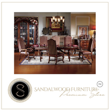 Load image into Gallery viewer, "Arna Royal Victorian Collection" Luxury Plus Furniture - Exquisite Rectangular Dining Table 3M Marble & Chairs