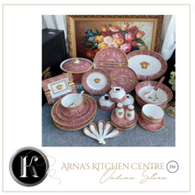 Load image into Gallery viewer, "Arna Lisa" Royal Collection - Luxury 43 Piece Bone China Dinnerware Highest Quality