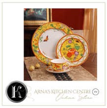 Load image into Gallery viewer, "Arna Lisa" Royal Collection - Luxury 24 Piece Bone China Dinnerware for 6 Butterfly