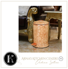 Load image into Gallery viewer, "Arna Royal Vintage Collection" Luxury Pedal Golden Range 10L Trash Rubbish Bin