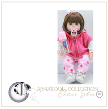 Load image into Gallery viewer, Arna Lisa Collection - Baby Mandy - 48cm Silicone Vinyl Newborn Doll