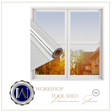 Load image into Gallery viewer, Top Quality - One Way Mirror Window Film Tint - Many Colours & Sizes 500cm