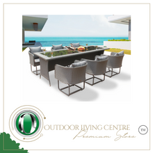 Load image into Gallery viewer, Luxury Plus Furniture - Nordic Minimalist Tables And Chairs 1.8M x 6 Chairs (Balcony, Patio, Courtyard)
