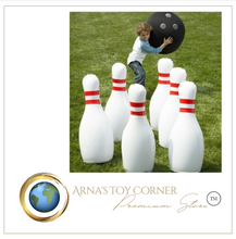 Load image into Gallery viewer, Giant Inflatable Bowling Set For All The Family Outdoor Sports Lawn Interactive Game