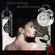 Load image into Gallery viewer, Deluxe "Arna Royal Clock Collection" Vintage Antique European Table Clock