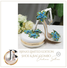 Load image into Gallery viewer, Limited Edition - Luxury Lace Shoe Set - Many colours & Sizes (Shoe + Clutch)
