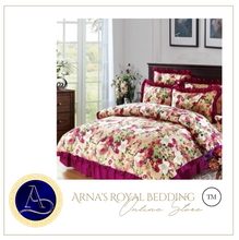 Load image into Gallery viewer, "Arna Lisa" Royal Collection - New Cotton Royal Luxury Bedding - Queen/King - 6 Piece