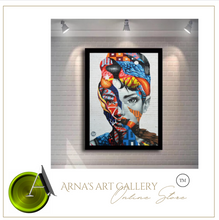 Load image into Gallery viewer, Arna's Luxury Painting Collection - Graffiti Canvas Painting - 2 Styles