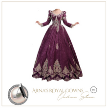 Load image into Gallery viewer, Arna's Royal Gown Collection - Rococo-Style British 18th Century Dress