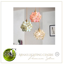 Load image into Gallery viewer, Arna Royal Collection - Pendant Lights Bedroom Led Full Brass Copper Nordic Lamp Hanging