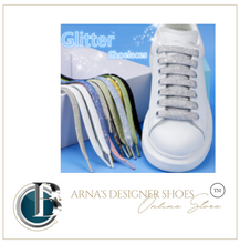 Load image into Gallery viewer, Metallic Glitter Shoe Laces - Many Colours/Sizes - NEW ARRIVAL