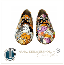Load image into Gallery viewer, Cats Pattern Daily Print Women Leather - Many Styles & Colours