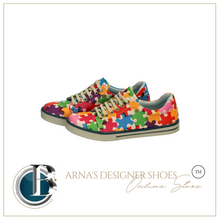 Load image into Gallery viewer, Digital Print Colourful Patterned Women's Sports Shoes