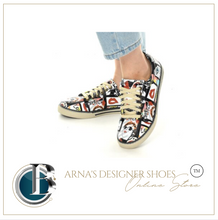 Load image into Gallery viewer, Digital Print Colourful Patterned Women's Sports Shoes - Many Colours & Styles