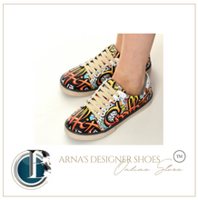 Load image into Gallery viewer, Digital Print Colourful Patterned Women's Sports Shoes - Many Colours & Styles