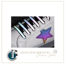 Load image into Gallery viewer, Trendy Fluorescent Reflective Shoe Laces - Many Colours/Sizes - NEW ARRIVAL