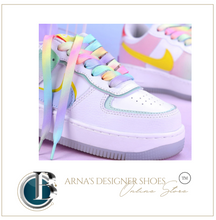 Load image into Gallery viewer, Colourful Rainbow Shoe Laces - Many Colours/Sizes - NEW ARRIVAL