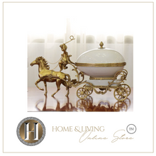 Load image into Gallery viewer, "Arna Lisa" Luxury Vintage Finest Collection - Golden Horse and Kart
