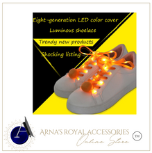 Load image into Gallery viewer, Glow in the Dark Light up Shoe Laces LED - Many Colours/Sizes - NEW ARRIVAL