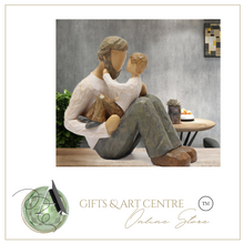 Load image into Gallery viewer, Nordic Sculpture Designer Father & Son Statue Book Shelf Accessories - Office Home & Living