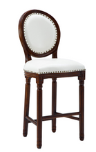 Load image into Gallery viewer, "Arna Royal Victorian Collection" Luxury Plus Furniture - Exquisite Leather American Bar Stools