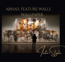 Load image into Gallery viewer, "Arna Collection" - Wall Paper - Luxury Brown 3D Faux Leather Wallpaper Soft (Many Colours)