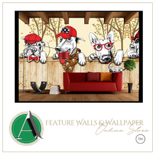 Load image into Gallery viewer, "Arna Collection" - Wall Paper - Hand-Painted Pet Restaurant, Pet Shop, Background Wall Wallpaper - Perfect for Feature Walls 4 Square Meter