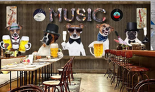 Load image into Gallery viewer, "Arna Collection" - Wall Paper - Hand-Painted Pet Restaurant, Pet Shop, Background Wall Wallpaper - Perfect for Feature Walls 6 Square Meter