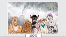Load image into Gallery viewer, "Arna Collection" - Wall Paper - Hand-Painted Pet Restaurant, Pet Shop, Background Wall Wallpaper - Perfect for Feature Walls 4 Square Meter