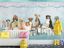 Load image into Gallery viewer, "Arna Collection" - Wall Paper - Hand-Painted Pet Restaurant, Pet Shop, Background Wall Wallpaper - Perfect for Feature Walls 12 Square Meter