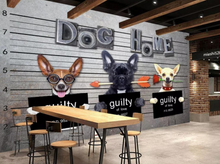 Load image into Gallery viewer, "Arna Collection" - Wall Paper - Hand-Painted Pet Restaurant, Pet Shop, Background Wall Wallpaper - Perfect for Feature Walls 8 Square Meter