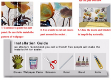 Load image into Gallery viewer, "Arna Collection" - Wall Paper - Hand-Painted Pet Restaurant, Pet Shop, Background Wall Wallpaper - Perfect for Feature Walls 16 Square Meter