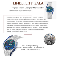 Load image into Gallery viewer, LimeLight Gala Elite Watch PIAGET Sapphire Blue Silver