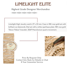 Load image into Gallery viewer, Copy of LimeLight Elite Watch PIAGET Rose Gold Diamond