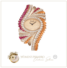 Load image into Gallery viewer, LimeLight Elite Watch PIAGET Rose Gold Spessartite Ruby Diamond