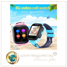 Load image into Gallery viewer, Newest 4G Smart Kids GPS Watch Phone Safety GPS Tracking Anti Lost Waterproof Kids Protect 4G Watches