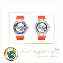 Load image into Gallery viewer, Luxury Rainbow Ladies Automatic Luminous Mechanical Watch