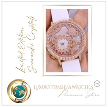 Load image into Gallery viewer, Limited Edition - Swarovski Crystal Gold White