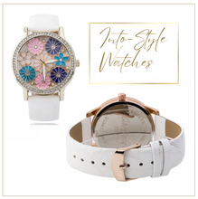 Load image into Gallery viewer, Limited Edition - Swarovski Crystal Floral White