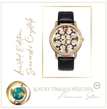 Load image into Gallery viewer, Limited Edition - Swarovski Crystal Black Gold