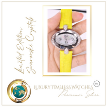 Load image into Gallery viewer, Limited Edition - Swarovski Crystal Yellow Oval