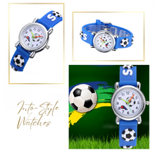 Load image into Gallery viewer, 3D Silicone Watch Football