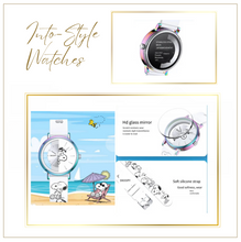 Load image into Gallery viewer, Limited Edition SNOOPY Designer Watch Gift Set Black